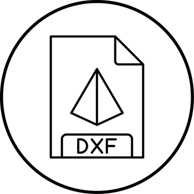 dosya biçimi simgesi, vektör illüstrasyonu