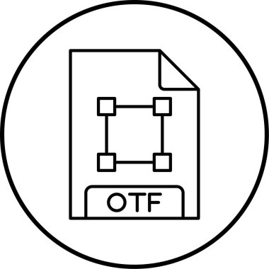 dosya biçimi simgesi, vektör illüstrasyonu
