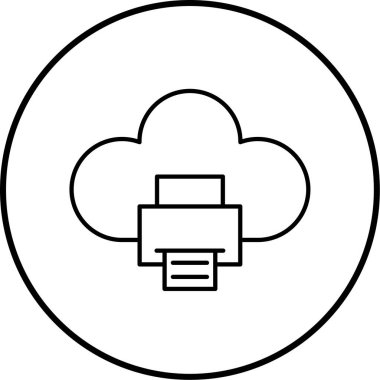 Bulut hesaplama. Web simgesi