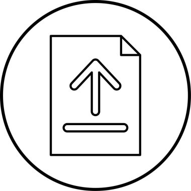 dosya biçimi simgesi, vektör illüstrasyonu