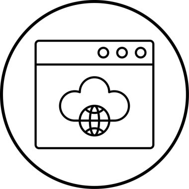 seo modern simgesinin vektör illüstrasyonu