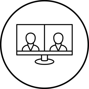 seo modern simgesinin vektör illüstrasyonu