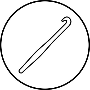 Bir beyzbol ikonunun vektör illüstrasyonu