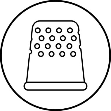 Modern siyah simgenin vektör illüstrasyonu