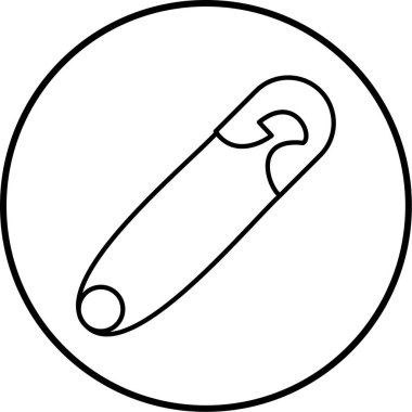 pin modern simgesinin vektör illüstrasyonu