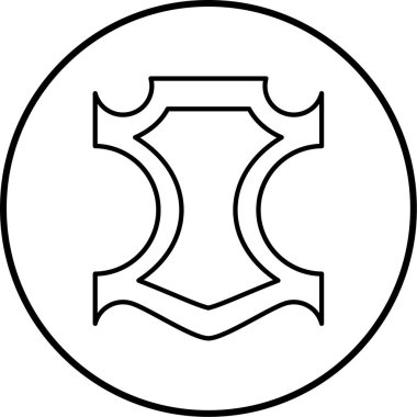 Bir işaretin vektör illüstrasyonu