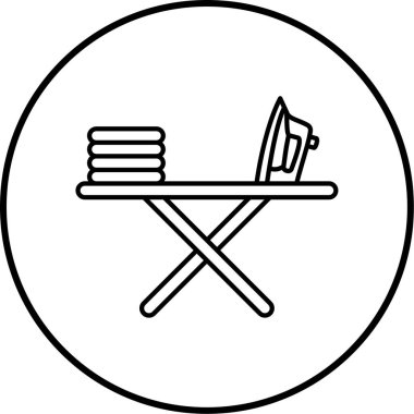 Modern siyah simgenin vektör illüstrasyonu