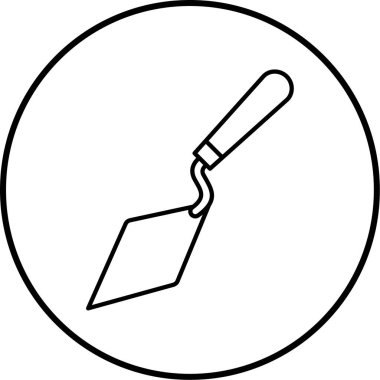 Malafat. Web simgesi basit illüstrasyon