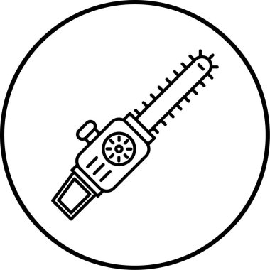 Modern siyah simgenin vektör illüstrasyonu