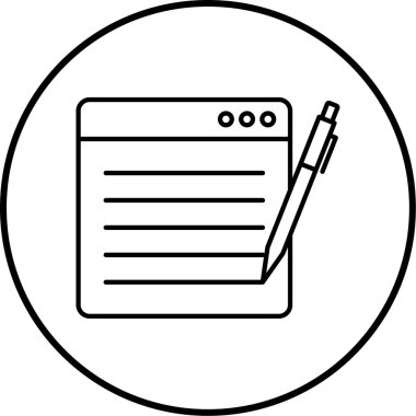 seo modern simgesinin vektör illüstrasyonu