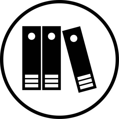 Dosya belgesinin vektör illüstrasyonu