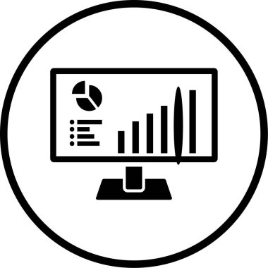 İş analizleri. Web simgesi