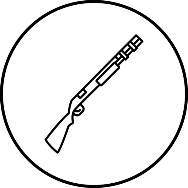 Ilustración Vectorial Del Icono Del Arma — Vector de stock