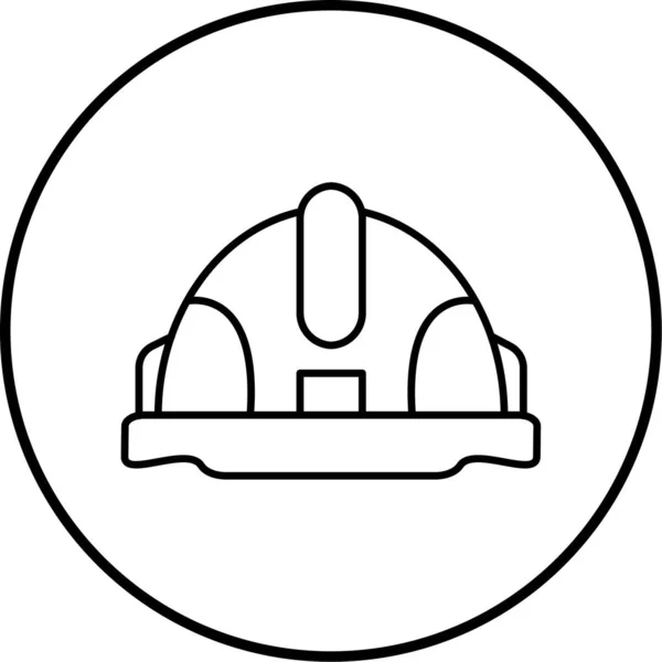 Шлем Иконка Сайта — стоковый вектор