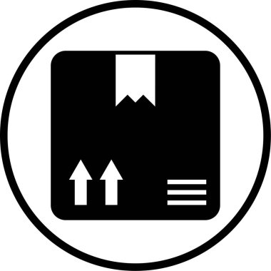 Taşıma simgesinin vektör illüstrasyonu