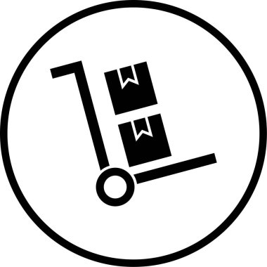 servis simgesi, vektör illüstrasyonu