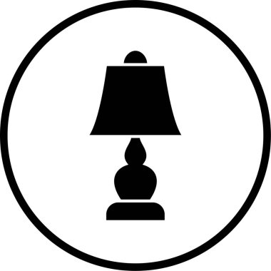 Lamba. Web simgesi basit illüstrasyon