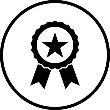 ödül simgesi vektör illüstrasyonu