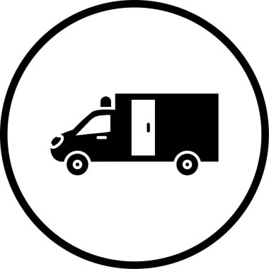 - Araba. Web simgesi basit illüstrasyon