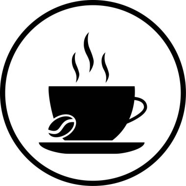 çay fincanı vektör simgesi