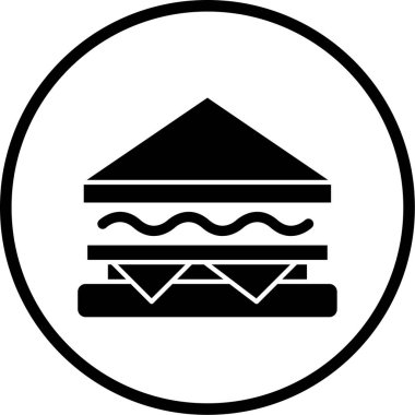 Gıda simgesinin vektör illüstrasyonu