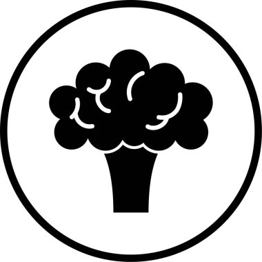 Ağaç simgesinin vektör illüstrasyonu