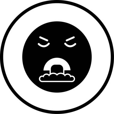 emoji. Web simgesi basit illüstrasyon