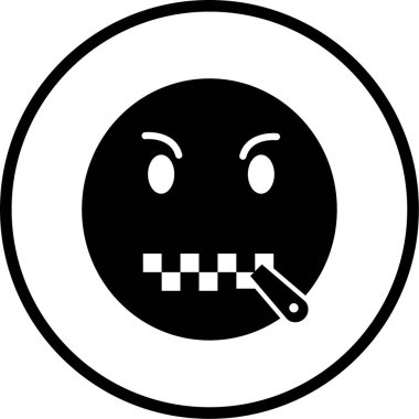 emoji. Web simgesi basit illüstrasyon