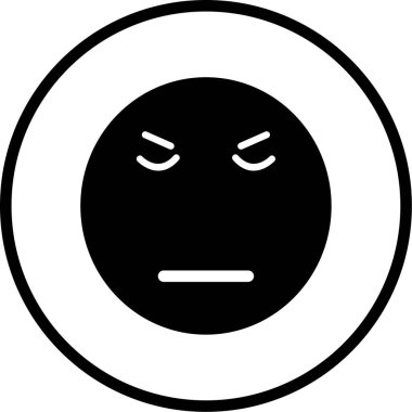 emoji. Web simgesi basit illüstrasyon