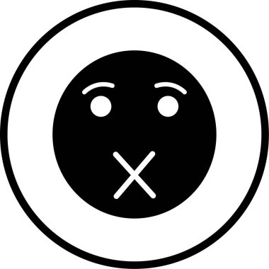 emoji. Web simgesi basit illüstrasyon