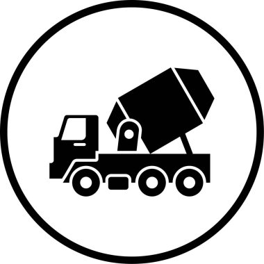 Kişisel ve ticari kullanım için resim simgesi. kamyon 