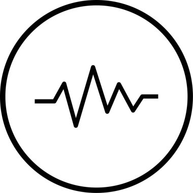 Modern sağlık simgesinin vektör illüstrasyonu