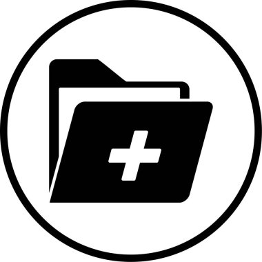 Dosya. Web simgesi basit illüstrasyon