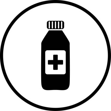 Tıp simgesi vektör illüstrasyonu