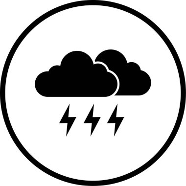 Bulut. Web simgesi basit tasarım