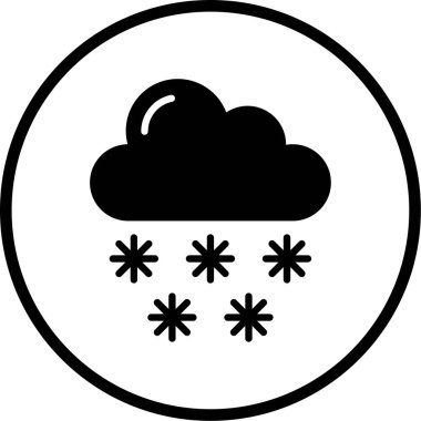 Hava durumu. Web simgesi basit illüstrasyon