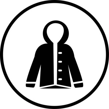 Kadın simgesinin vektör illüstrasyonu