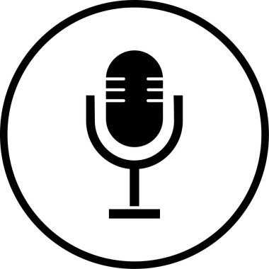 Müzik. Web simgesi basit illüstrasyon