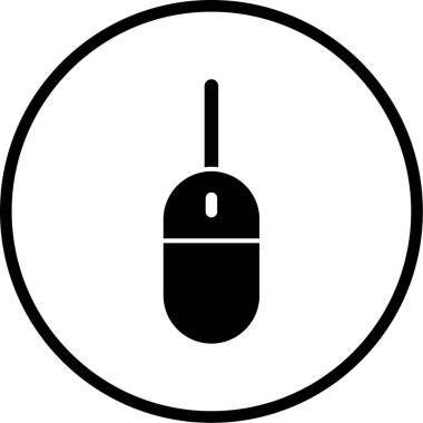 Fare. Web simgesi basit illüstrasyon