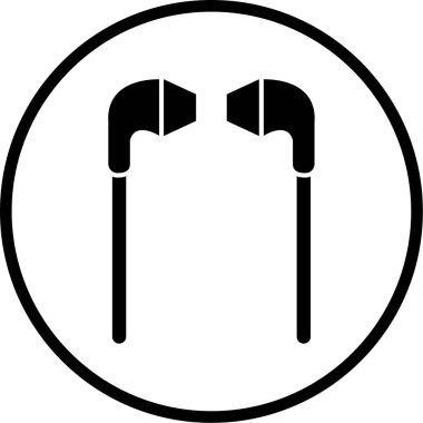 Güzel bir simgenin vektör illüstrasyonu