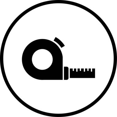 Yapı aracı simgesinin vektör illüstrasyonu