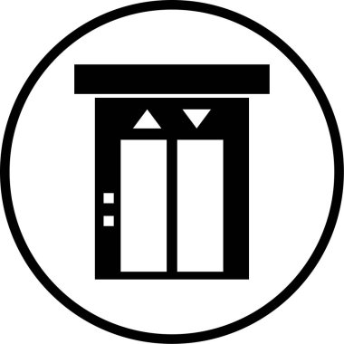 Kaldır. Web simgesi basit illüstrasyon 