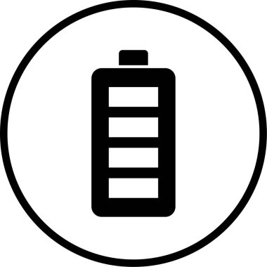 pil vektör illüstrasyonu