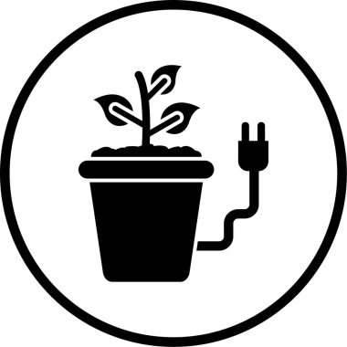 Ekonomik modern simgenin vektör illüstrasyonu