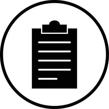 Pano simgesinin vektör illüstrasyonu