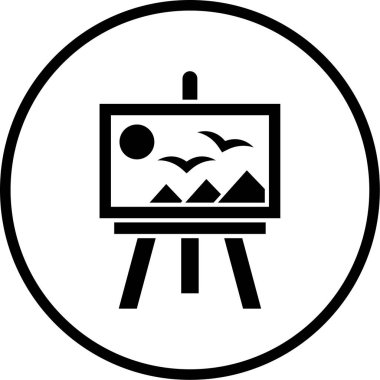 Tahta. Web simgesi vektör illüstrasyonu