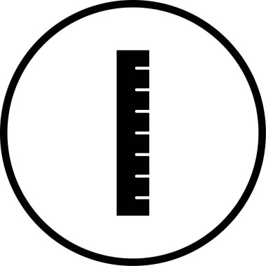 Hükümdar. Web simgesi vektör illüstrasyonu