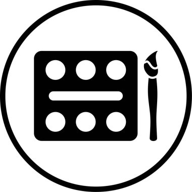 Modern resmin vektör illüstrasyonu