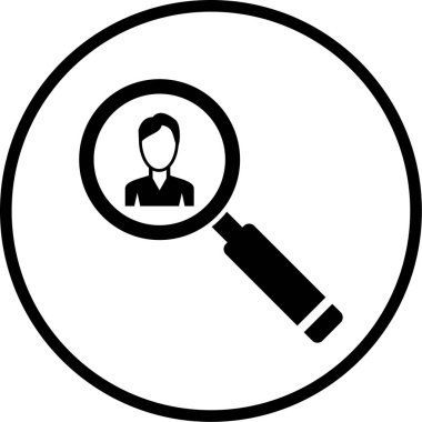 seo modern simgesinin vektör illüstrasyonu