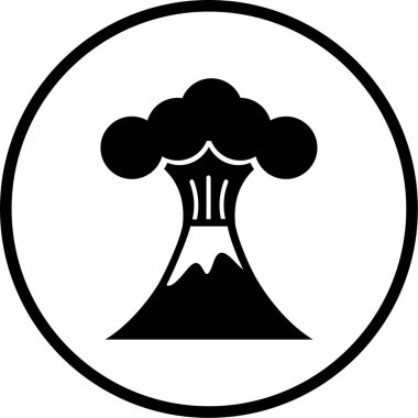 Ağaç simgesinin vektör illüstrasyonu